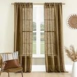 Análisis de las mejores cortinas de yute en Leroy Merlin para decorar tu piscina